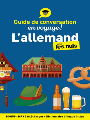 cover image of Guide de conversation allemand pour les Nuls en voyage, 3e éd.